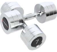 HMS ‎Dumbbells CHD07 chrome plated 2 x 7 kg