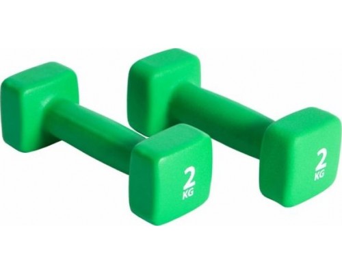 Pure2Improve dumbbells neoprene 2 x 2 kg