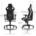 Noblechairs EPIC - Black/White/Red (GAGC-034)