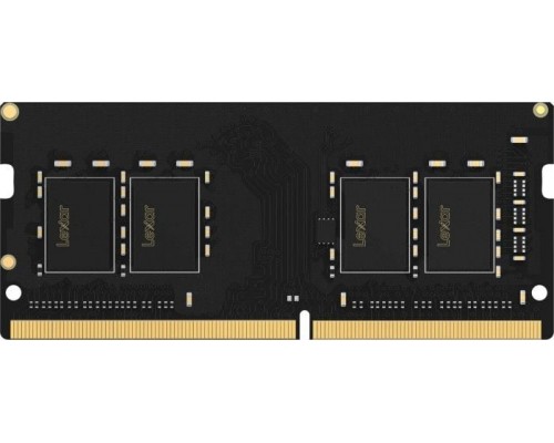 Lexar SODIMM, DDR4, 16 GB, 3200 MHz, CL22 (LD4AS016G-B3200GSST)