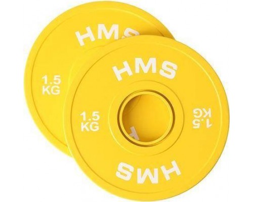 HMS CBRS15 Plate Olympic 2 x 1.5 kg