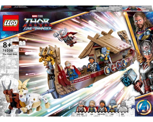 LEGO Marvel Kozia łódź (76208)