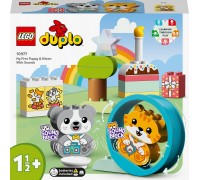 LEGO Duplo Mans pirmais kucēns un kaķēns ar skaņām (10977)