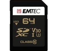 SD  Emtec Speedin Pro SDXC 64 GB Class 10 UHS-I/U3 V30 (ECMSD64GXC10SP)