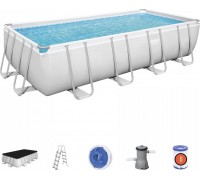 Bestway Swimming pool Rack 16 x 8 FT / 488 x 244 x 122 cm Power Steel BESTWAY
