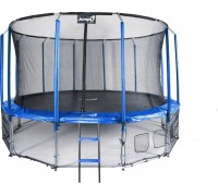 Garden Trampoline Jumpi Maxy Comfort With inner mesh 16 FT 487 cm Blue