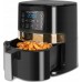 Air Fryer LED display-with viewing window 1600W 4L Black VDE/Maha