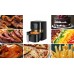 Air Fryer LED display-with viewing window 1600W 4L Black VDE/Maha