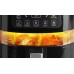 Air Fryer LED display-with viewing window 1600W 4L Black VDE/Maha