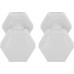 None Set of hexagonal dumbbells Spokey MONSTER 2x 1 kg