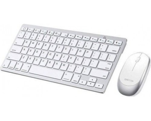 Omoton Set klawiatura + mysz Omoton KB066 Silver (srebrny)