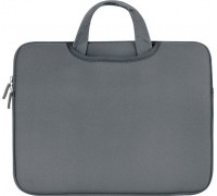 Hurtel Uniwersalne etui torba na laptopa 15,6'' tablet organizer na komputer szary