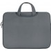 Hurtel Uniwersalne etui torba na laptopa 15,6'' tablet organizer na komputer szary