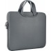 Hurtel Uniwersalne etui torba na laptopa 15,6'' tablet organizer na komputer szary