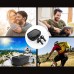 Choetech Choetech wireless TWS z panelem słonecznym black (BH-T09)