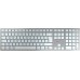 Cherry CHERRY KW 9100 SLIM FOR MAC klawiatura USB + Bluetooth QWERTZ Niemiecki Srebrny