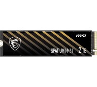 SSD MSI Spatium M461 2TB M.2 2280 PCI-E x4 Gen4 NVMe (S78-440Q550-P83)