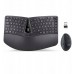 Perixx PERIDUO-606B DE keyboard and mouse value kit 2.4 GHz wireless black
