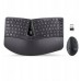 Perixx PERIDUO-606B DE keyboard and mouse value kit 2.4 GHz wireless black
