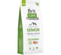 Brit Care Dog Sustainable Senior Chicken & Insect 12kg