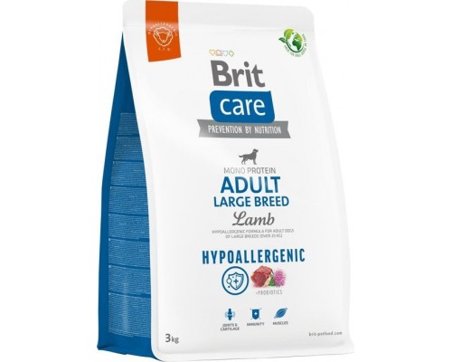 Brit BRIT CARE Dog Hypoallergenic Adult Large Breed Lamb 3kg