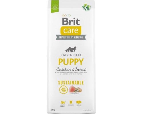 Brit Brit Care Dog Sustainable Puppy Chicken Insect 12kg
