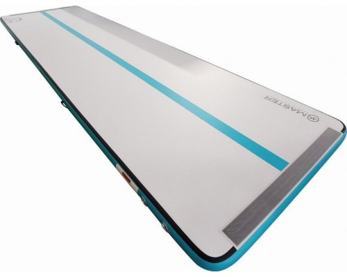 Master Piepūšamais paklājserac vingrošanas Airtrack S-Pro 600 cm x 150 cm x 10 cm grey