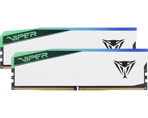 Patriot Viper Elite 5 RGB, DDR5, 64 GB, 6200MHz, CL42 (PVER564G62C42KW)
