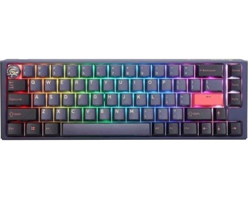 Ducky Ducky One 3 Cosmic Blue SF Gaming Tastatur, RGB LED - MX-Red