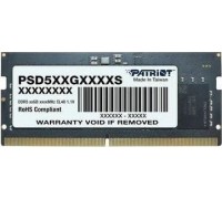 Patriot Signature, SODIMM, DDR5, 32 GB, 5600 MHz, CL46 (PSD532G56002S)