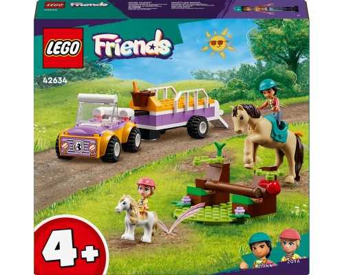 LEGO Friends Zirga un kuba slidkalniņš (42634)