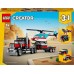 LEGO Creator 3-в-1 Грузовик с бортовой платформой и вертолетом (31146)