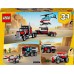 LEGO Creator 3-в-1 Грузовик с бортовой платформой и вертолетом (31146)