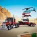 LEGO Creator 3-в-1 Грузовик с бортовой платформой и вертолетом (31146)