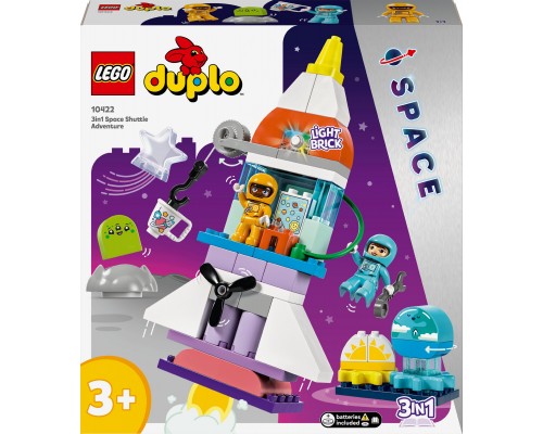 LEGO Duplo Kosmosa piedzīvojumi 3 vienā (10422)