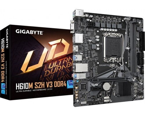 Intel H610 Gigabyte H610M S2H V3 DDR4