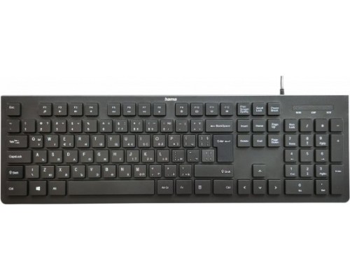 Hama Hama klávesnice Basic KC-200, černá