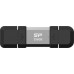 Pendrive Silicon Power Pendrive Silicon Power Mobile C51 256GB USB-A USB 3.2 Type-C 200MB/s Silver