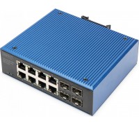 Switch Digitus DIGITUS Switch 8+4 -Port Gigabit Ethernet PoE