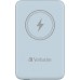 Verbatim Verbatim Charge 'n' Go Magnetic Wireless 10000mAh USB-C PD 3.0 Blue