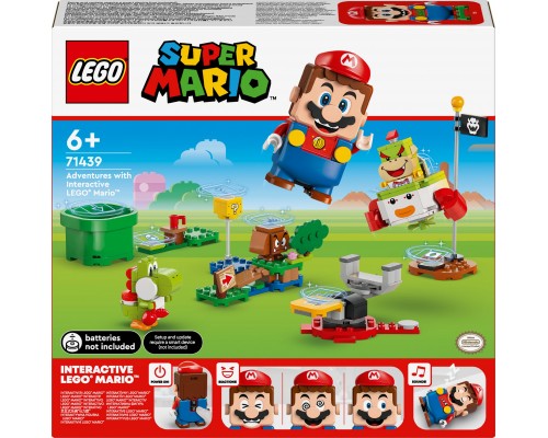 LEGO Super Mario piedzīvojumi ar LEGO® Mario™ interaktīvo figūru (71439)