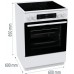  Gorenje GEC6C40WD, cooker (white)