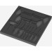 Wera Wera 9813 foam insert for hex screwdriver set 1, empty (black/grey, for Tool Rebel workshop trolley)
