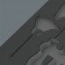 Wera Wera 9813 foam insert for hex screwdriver set 1, empty (black/grey, for Tool Rebel workshop trolley)