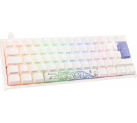 Ducky Ducky One 2 Pro Mini White Edition Gaming Keyboard, RGB LED - Cherry Brown