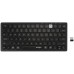 Kensington Kensington Multi-Device Dual Wireless Compact Keyboard - Tastatur - kabellos - 2.4 GHz, Bluetooth 3.0, Bluetooth 5.0 - Englisch - Schwarz