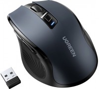 Ugreen Optyczna USB 2.4GHz / Bluetooth 5.0 4000 DPI Optyczna USB 2.4GHz / Bluetooth 5.0 4000 DPI czarny
