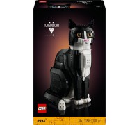 LEGO Ideas Melnbaltais kaķis (21349)