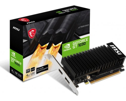 MSI GeForce GT 1030 4GHD4 LP OC 4GB DDR4