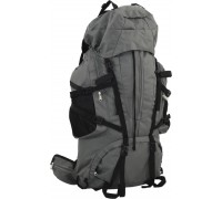 vidaXL Plecak turystyczny, szary, 60 L, tkanina Oxford